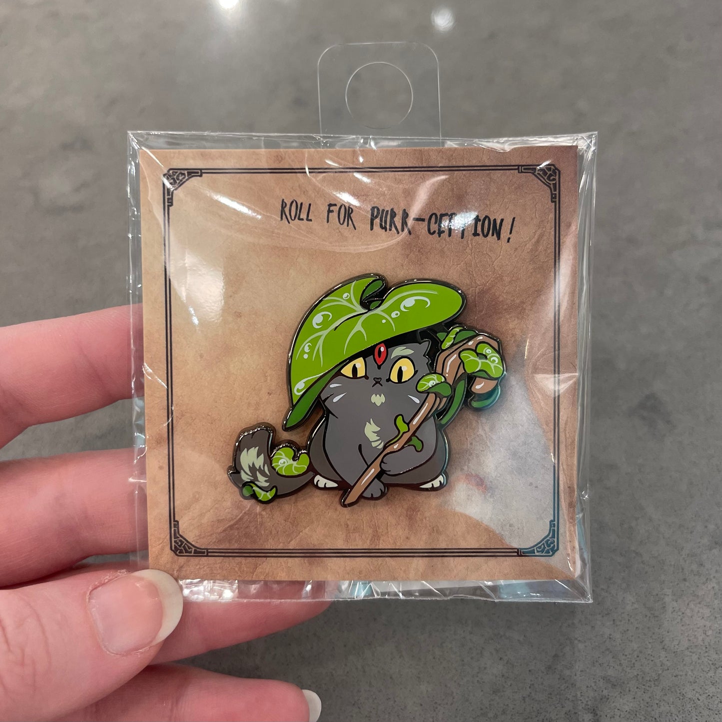 29B - Castor Enamel Pin