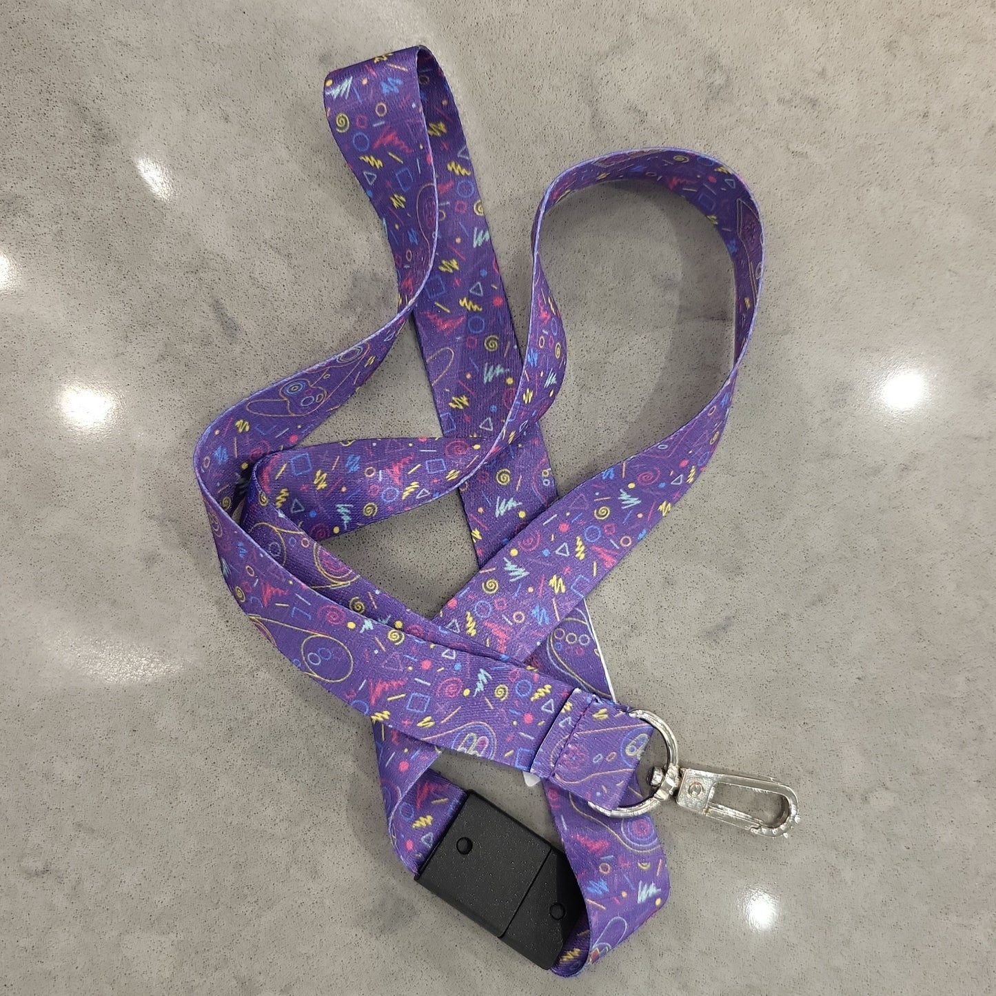 Retro Arcade Lanyard