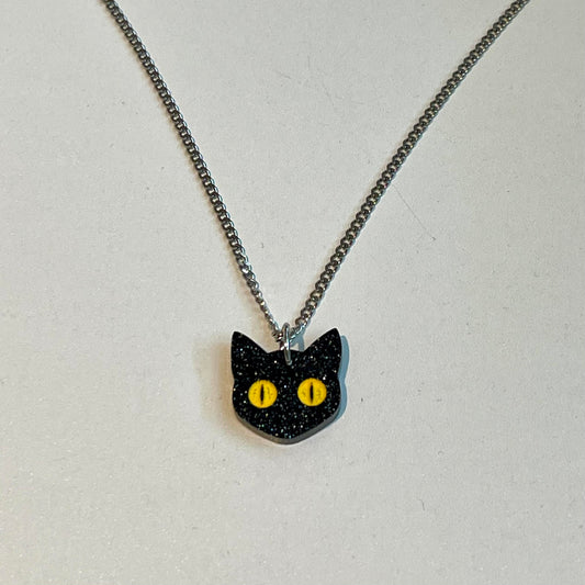 Black Cat Necklace