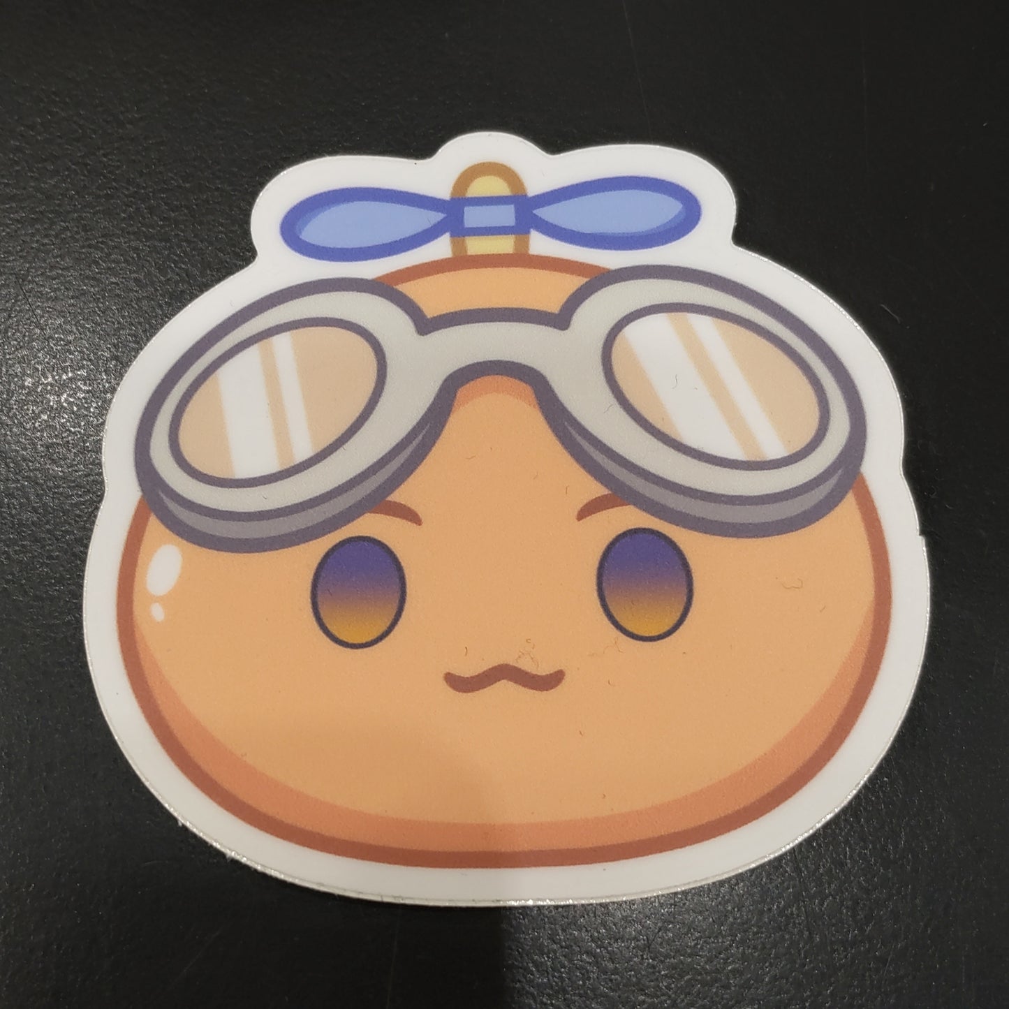 Caleb Blobbu Orange Sticker