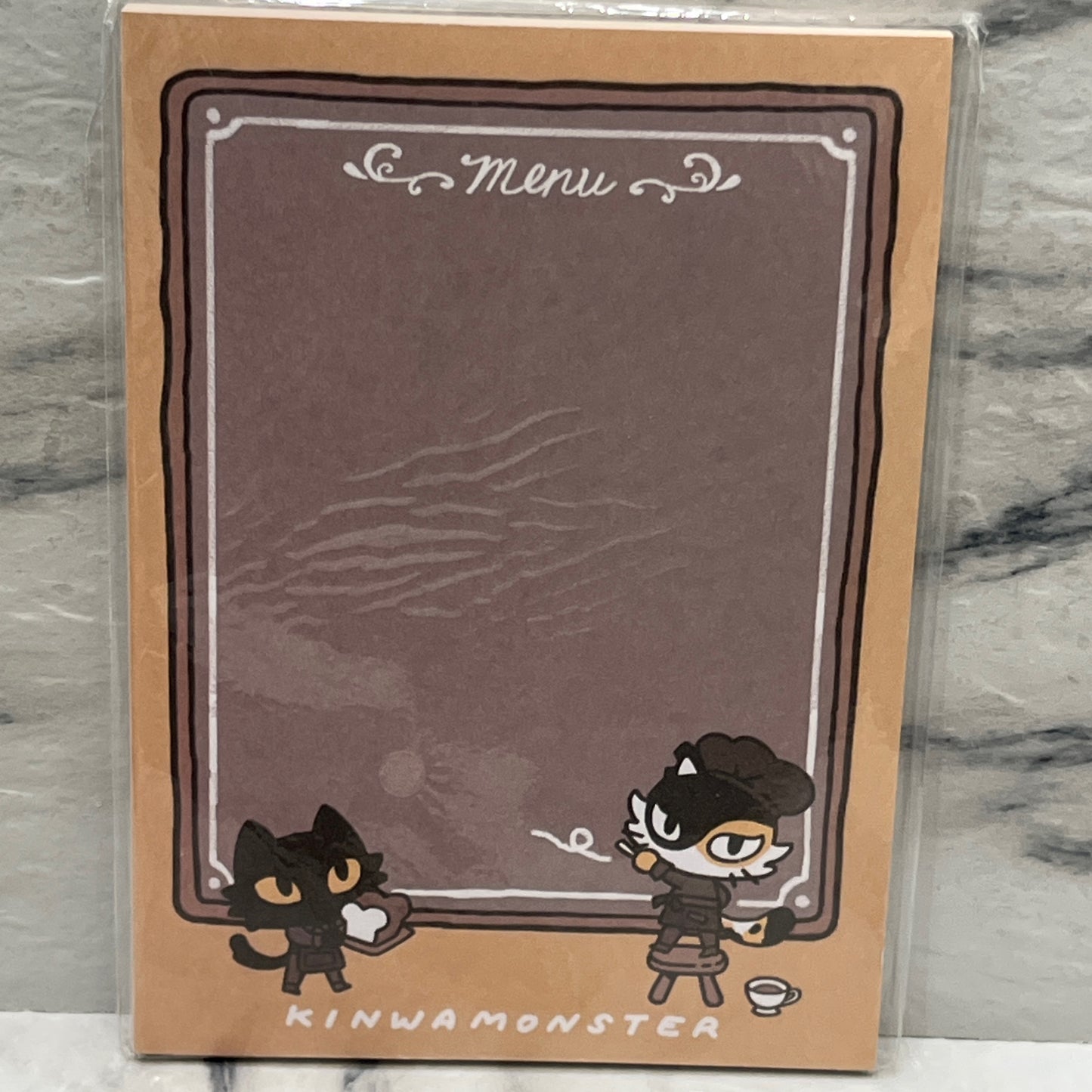 Cat Bakery Long Memo Pad