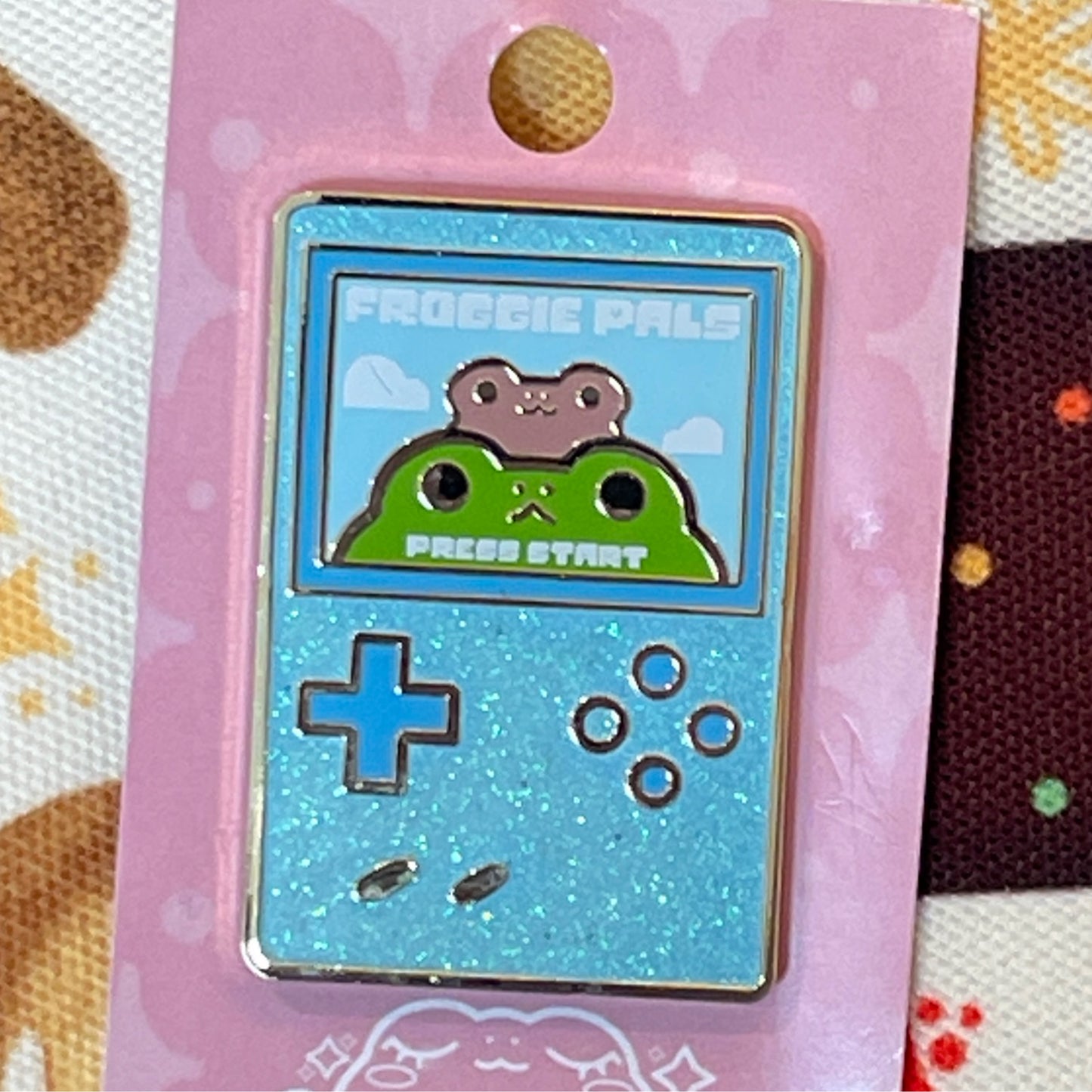 Froggie Pals Game Pin