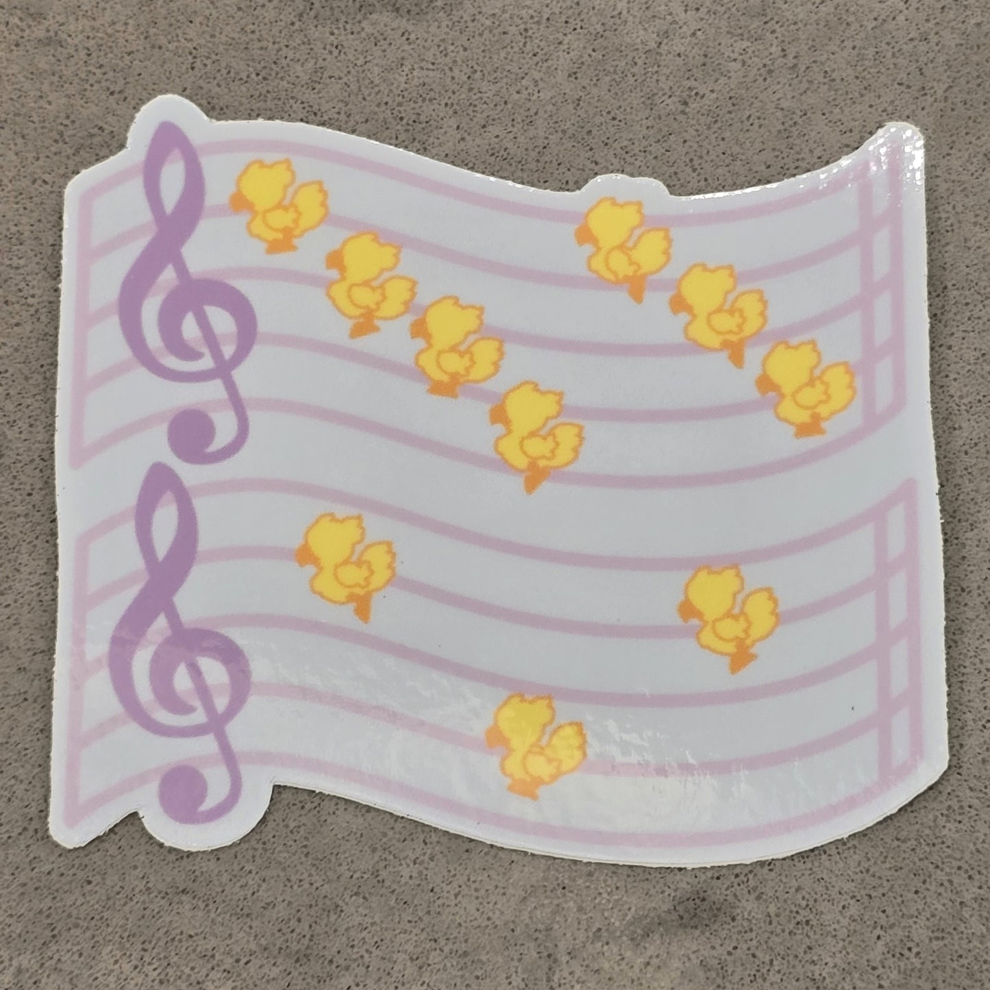 Chocobo Music Sticker