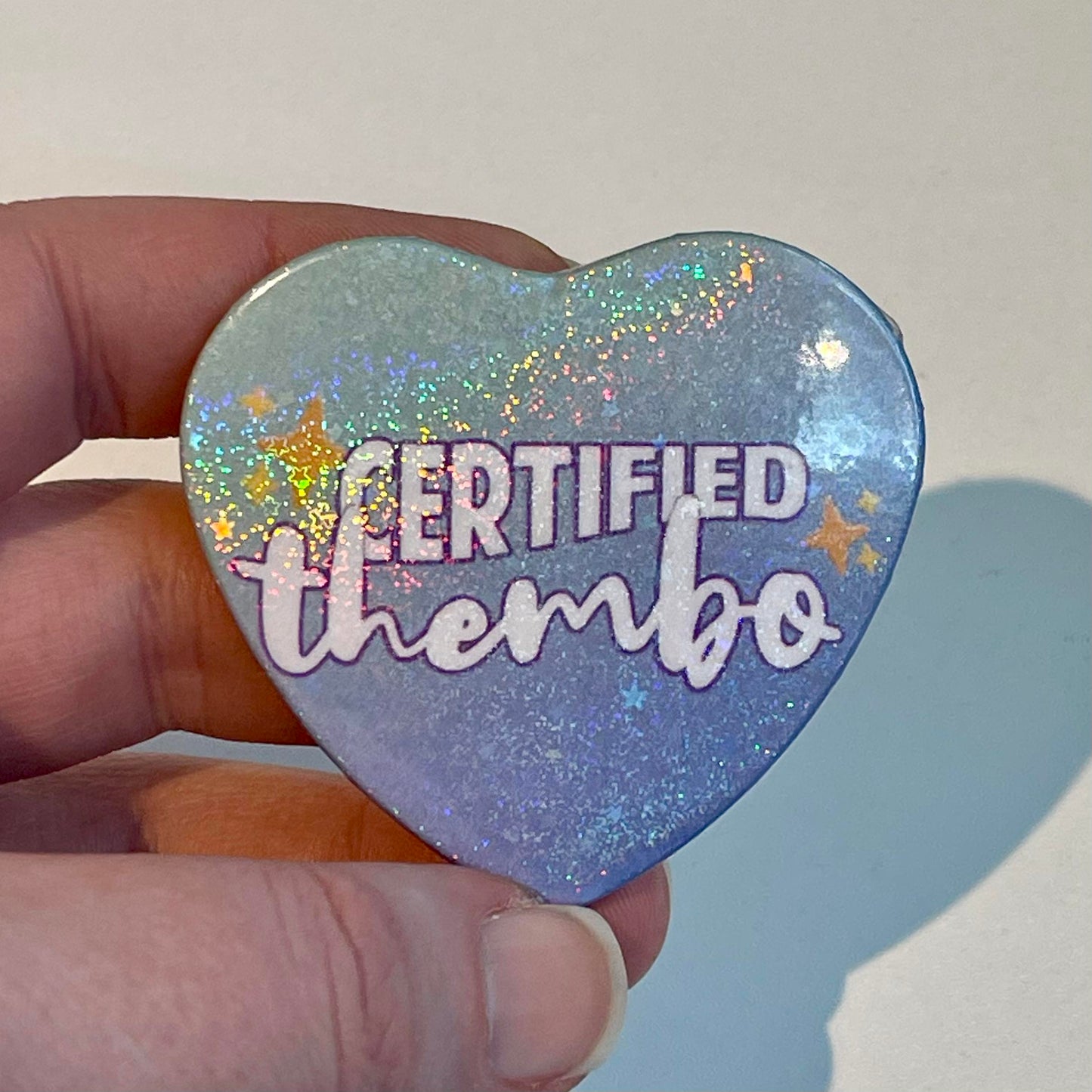 Certified Thembo Holographic Button