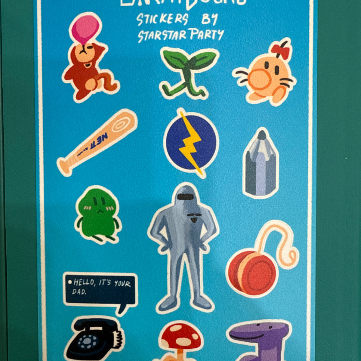Earthbound Sticker Sheet by Atomic Boyfriend
