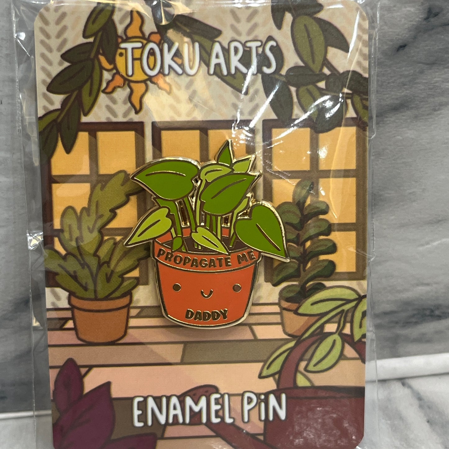 Propagate Me Enamel Pin