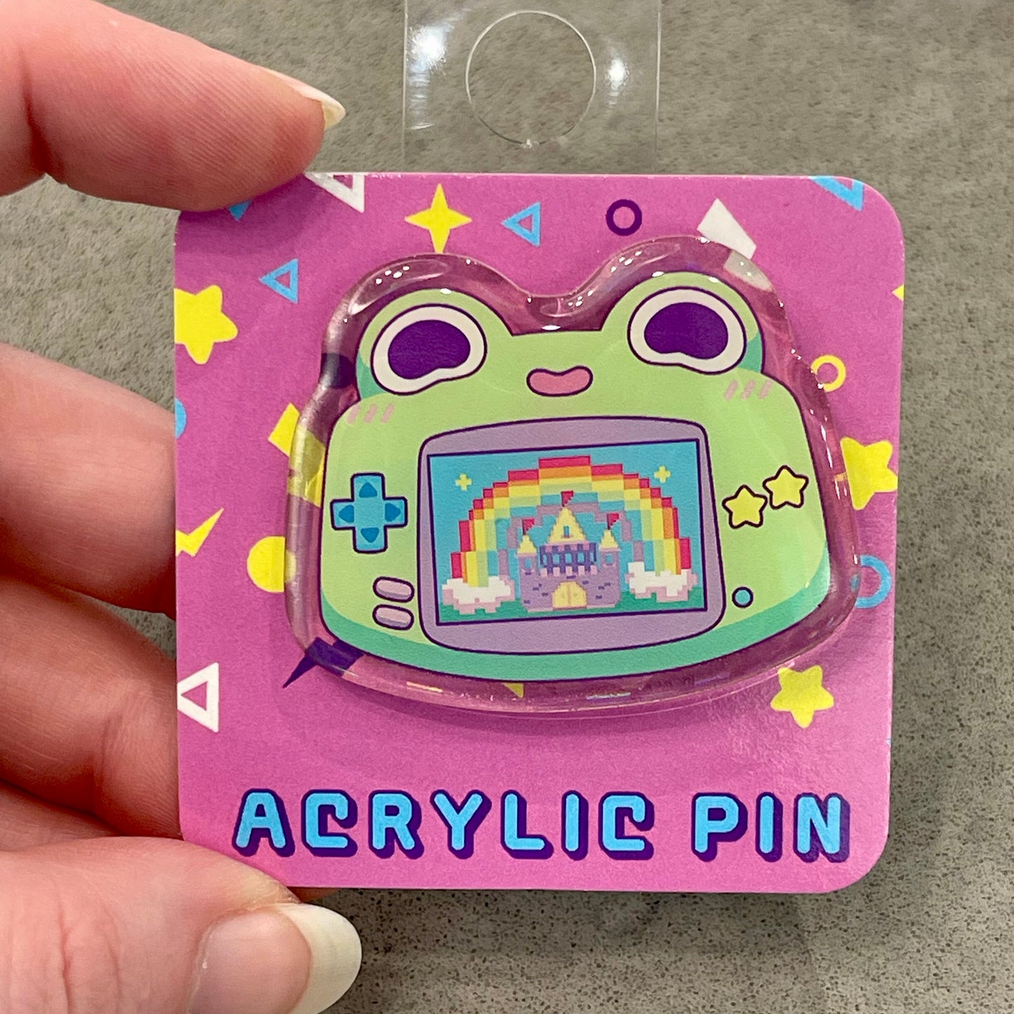 Froggy Gameboy Pin