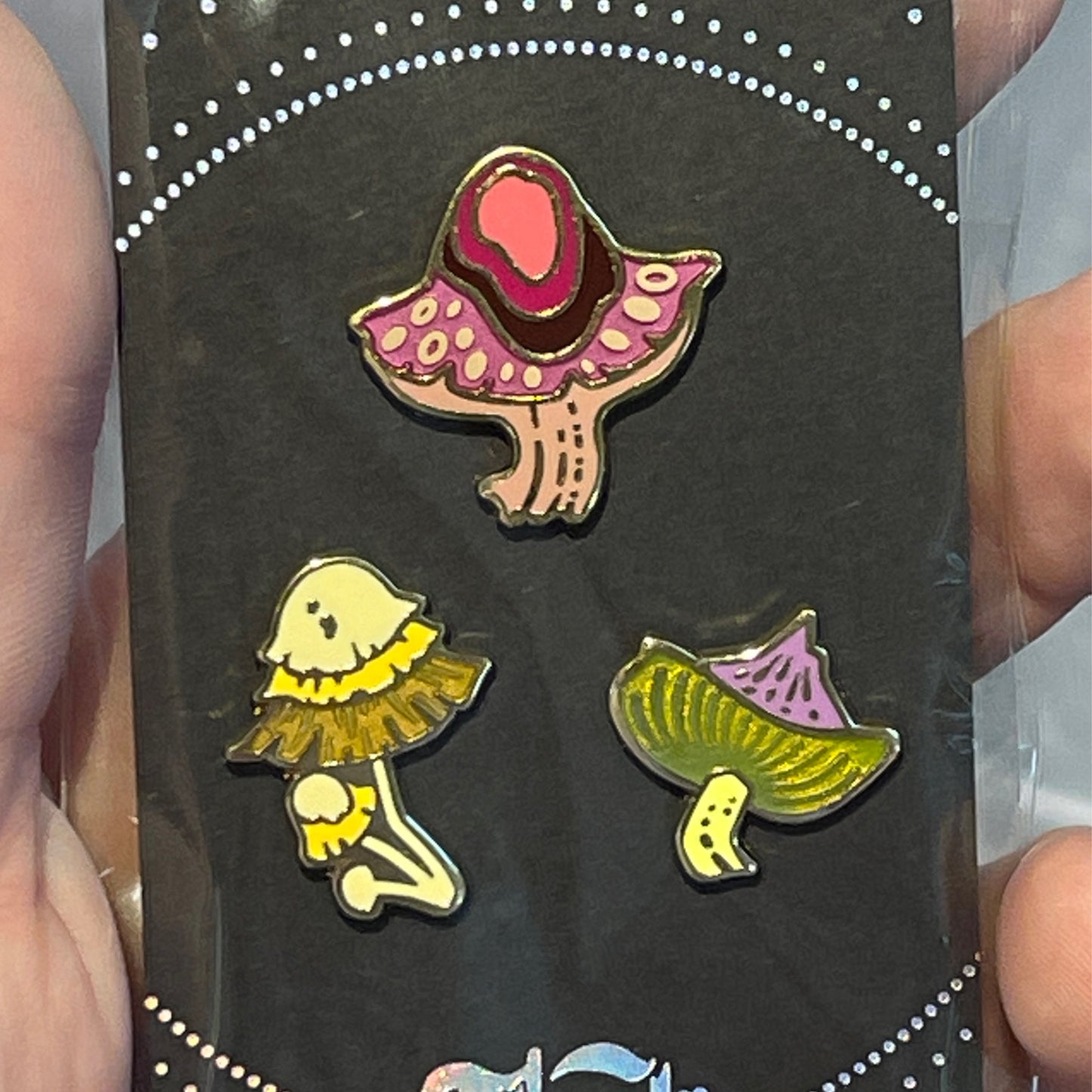 Pin Set Mushrooms