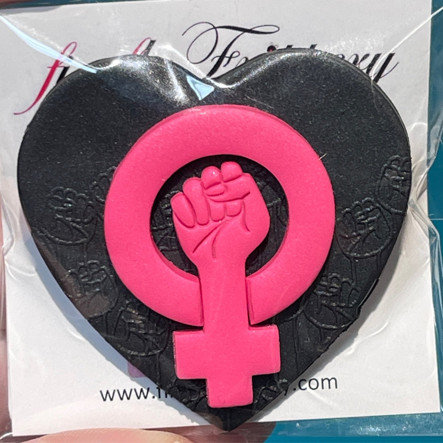 CFaC Feminist Fist Pin
