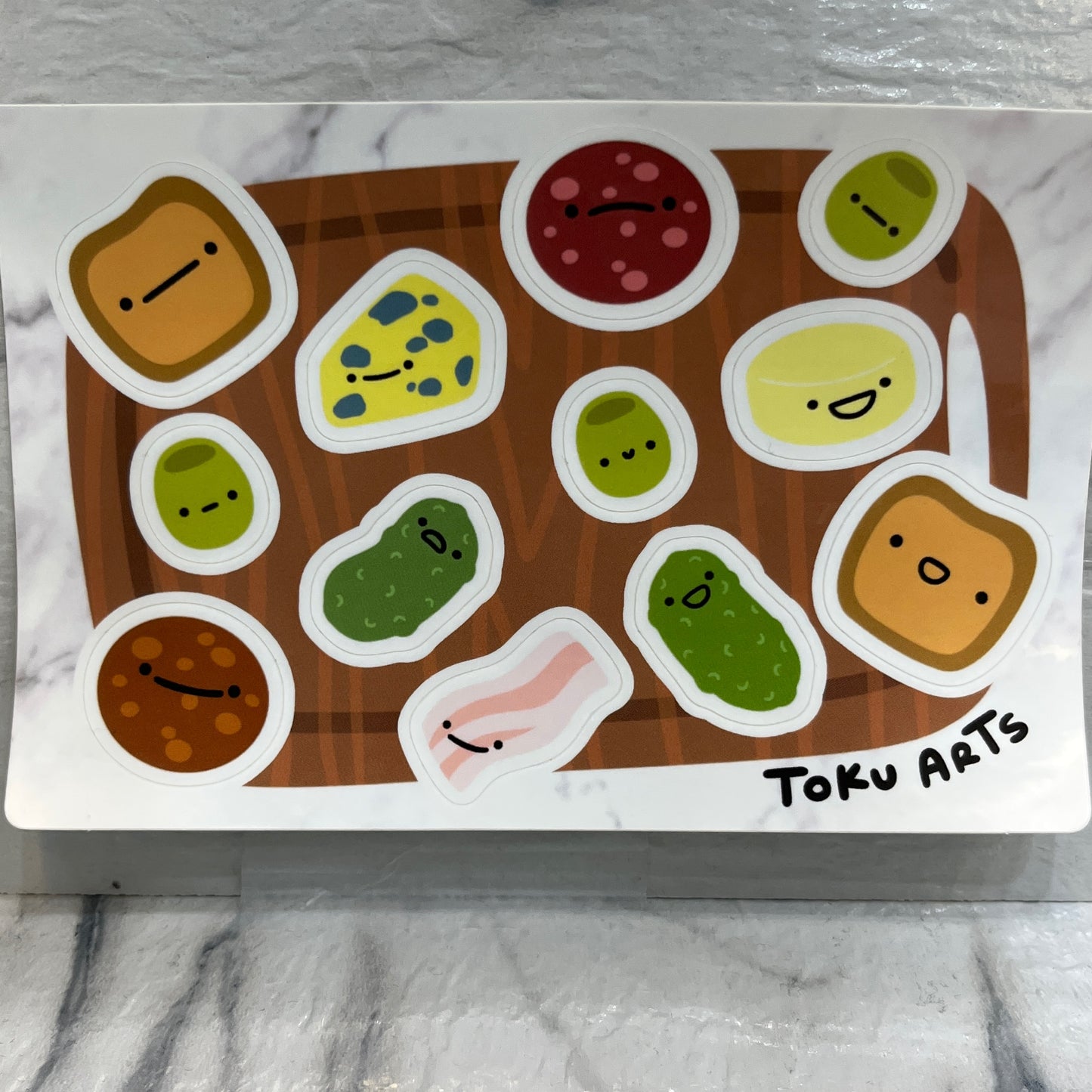 Charcuterie Sticker Sheet