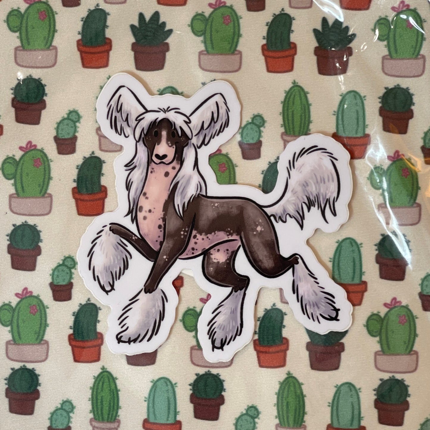 Chinese Crested Sticker
