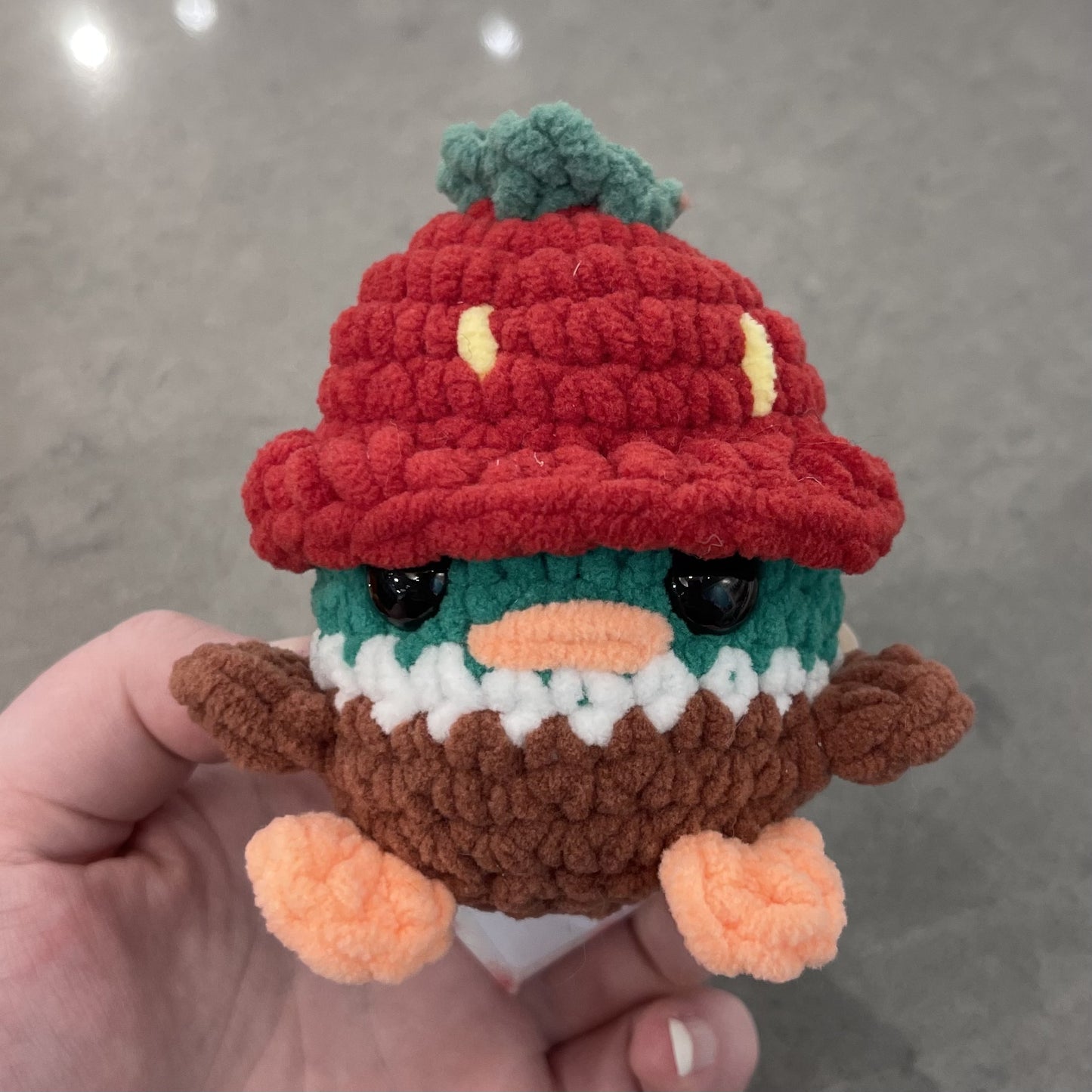 Strawberry Mallard Duck