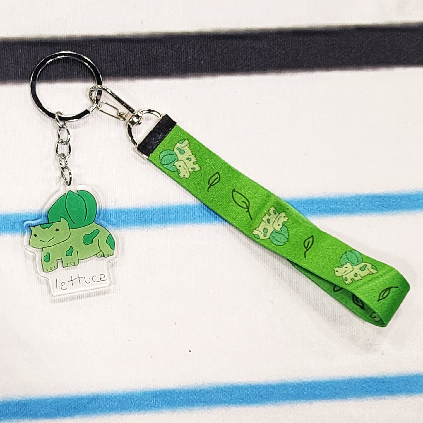 Lettuce Keychain Lanyard