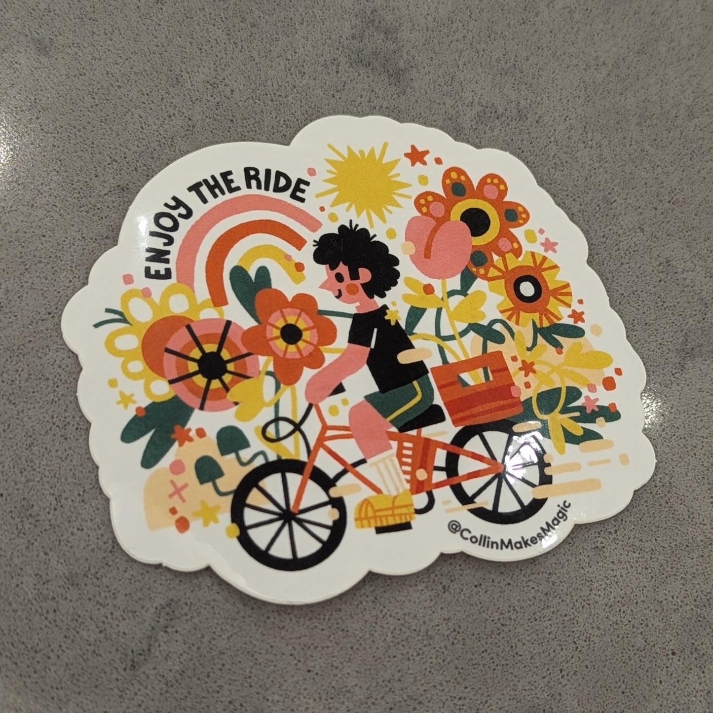 Ride Vinyl Sticker