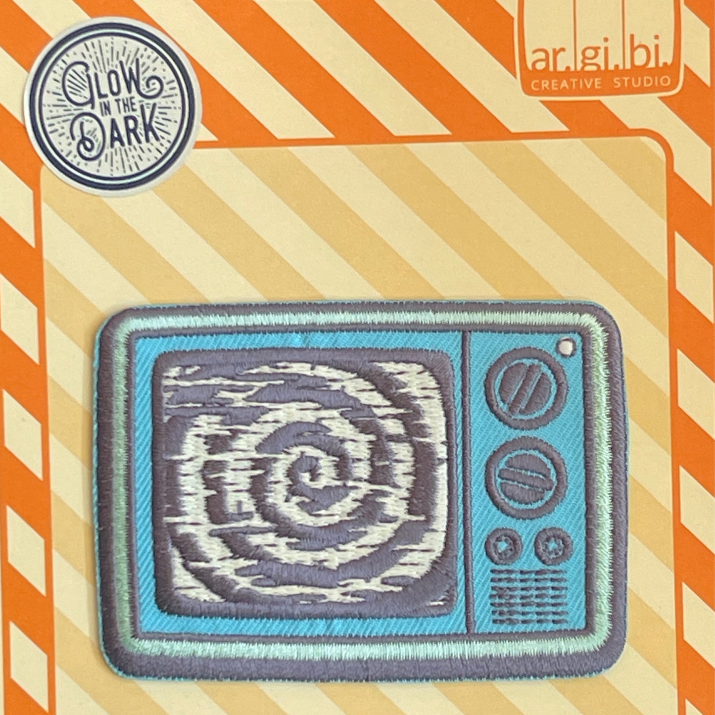 Hypno TV - Aqua Fabric Patch