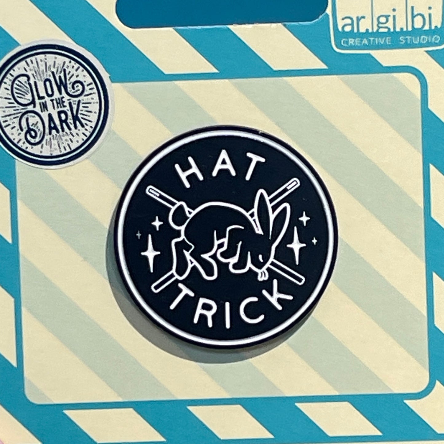 Hat Trick Enamel Pin