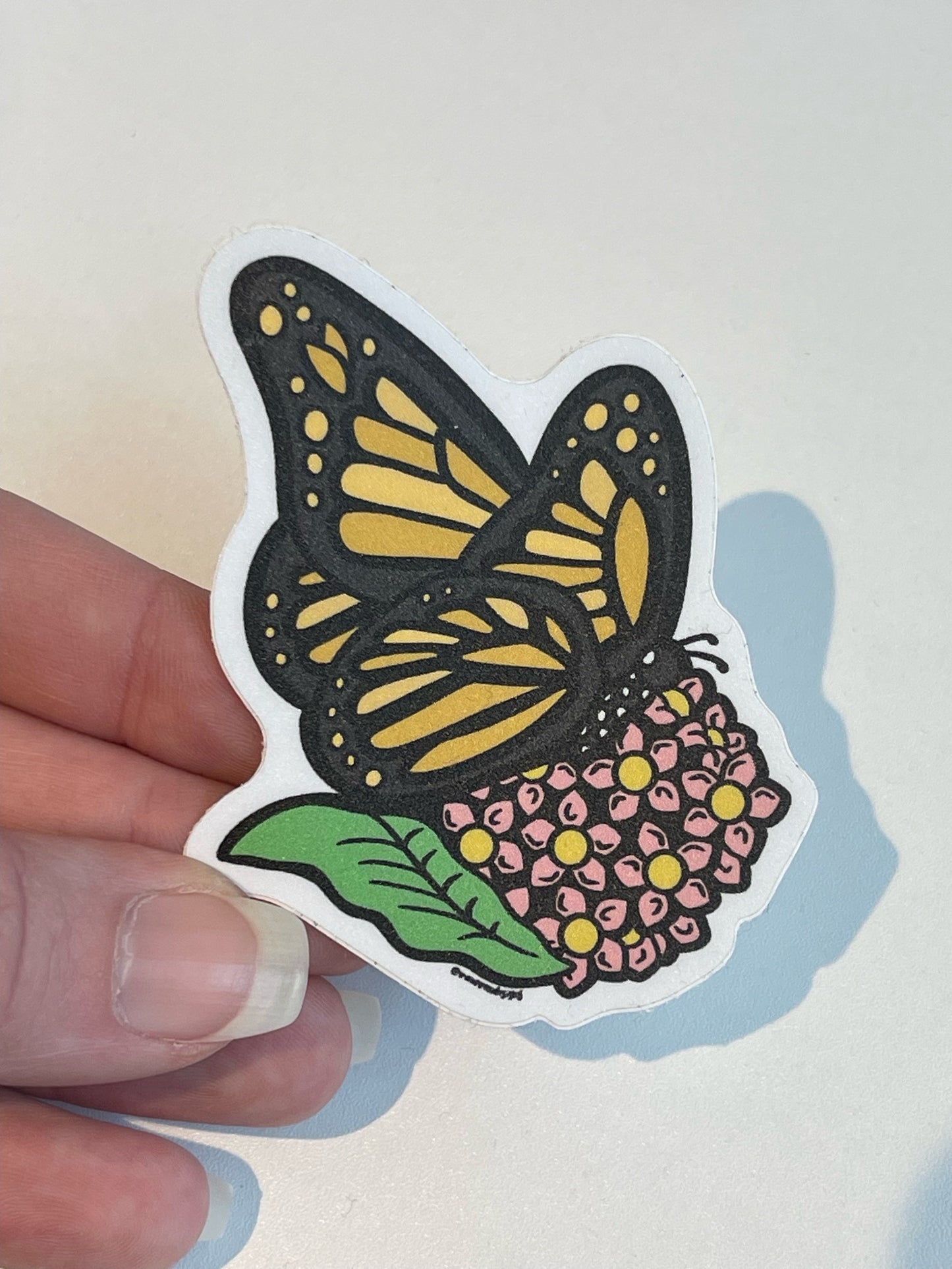Monarch Sticker