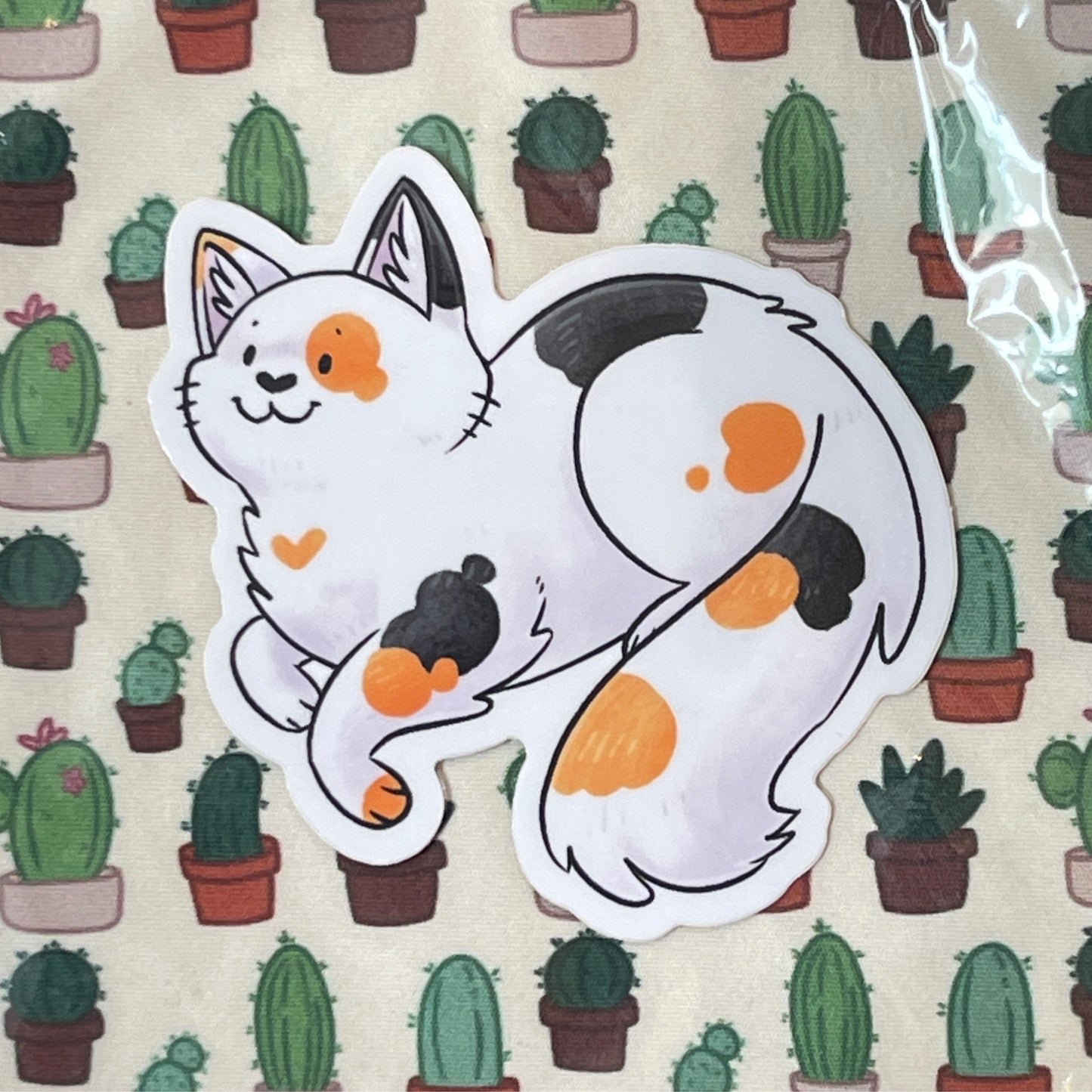 Cat - Calico Sticker