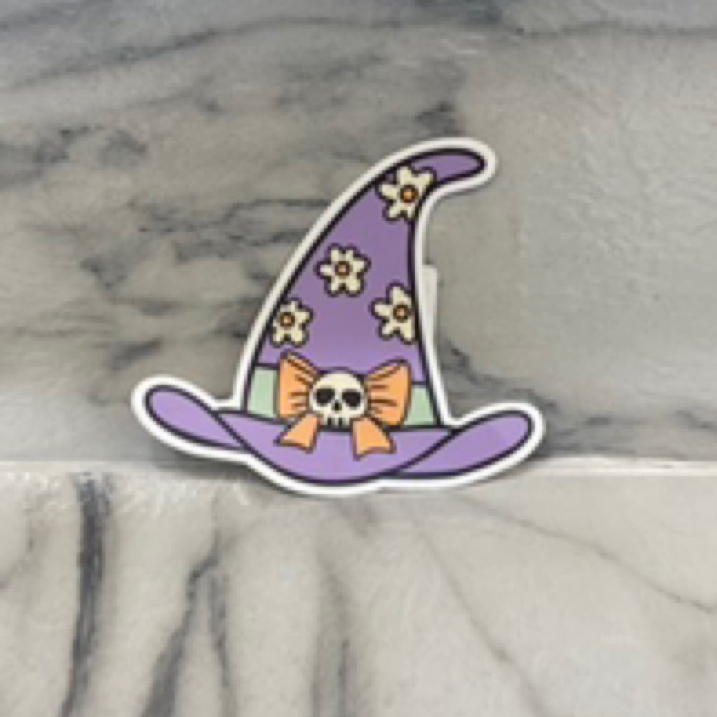witch hat pastel sticker