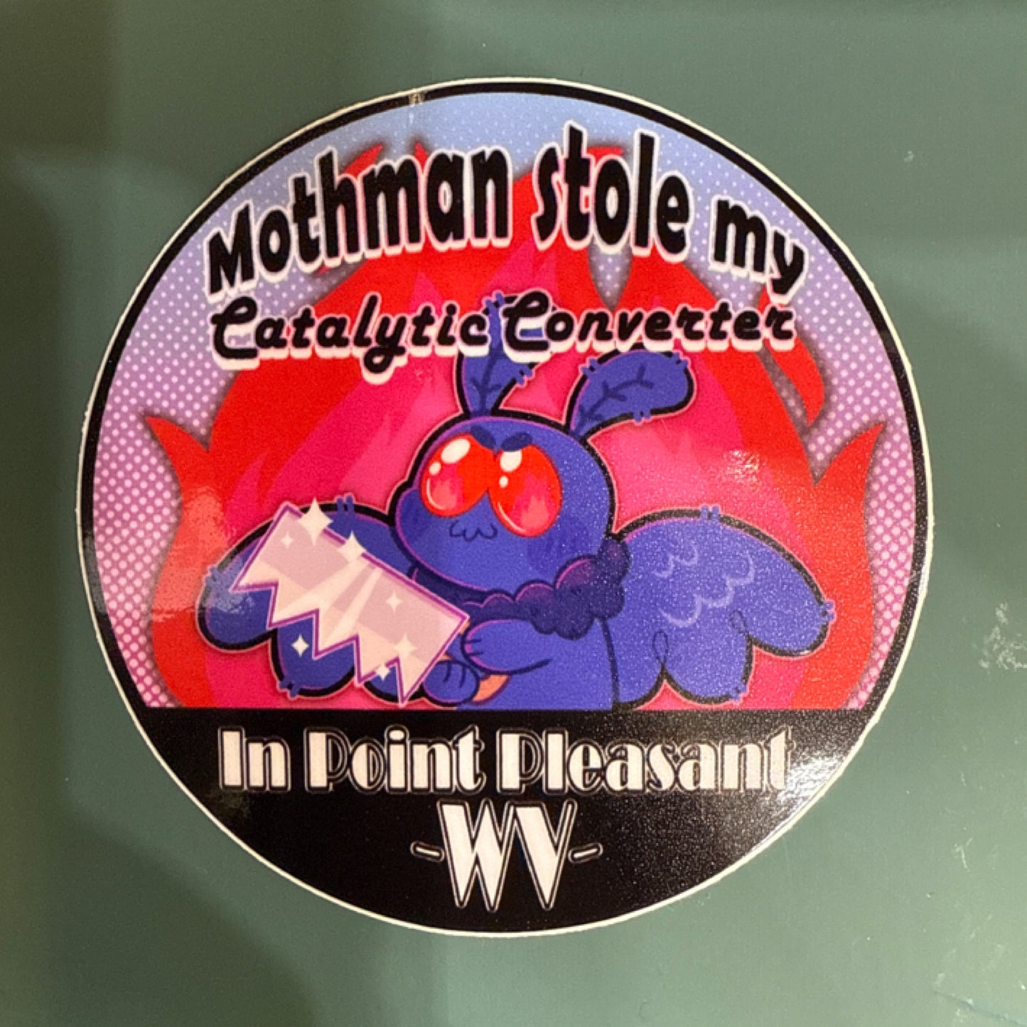 Mothman Converter Sticker