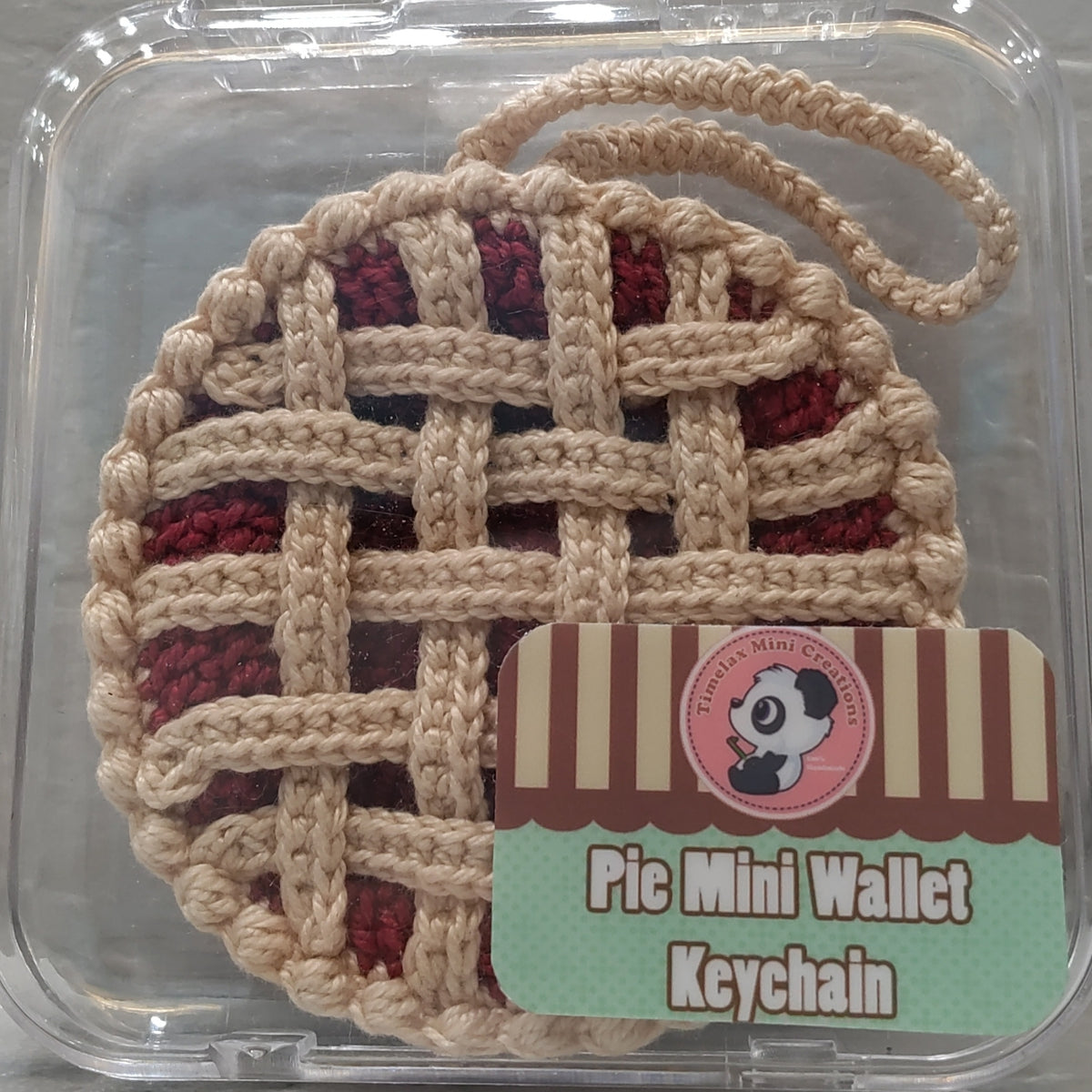 Pie Mini Wallet Crochet