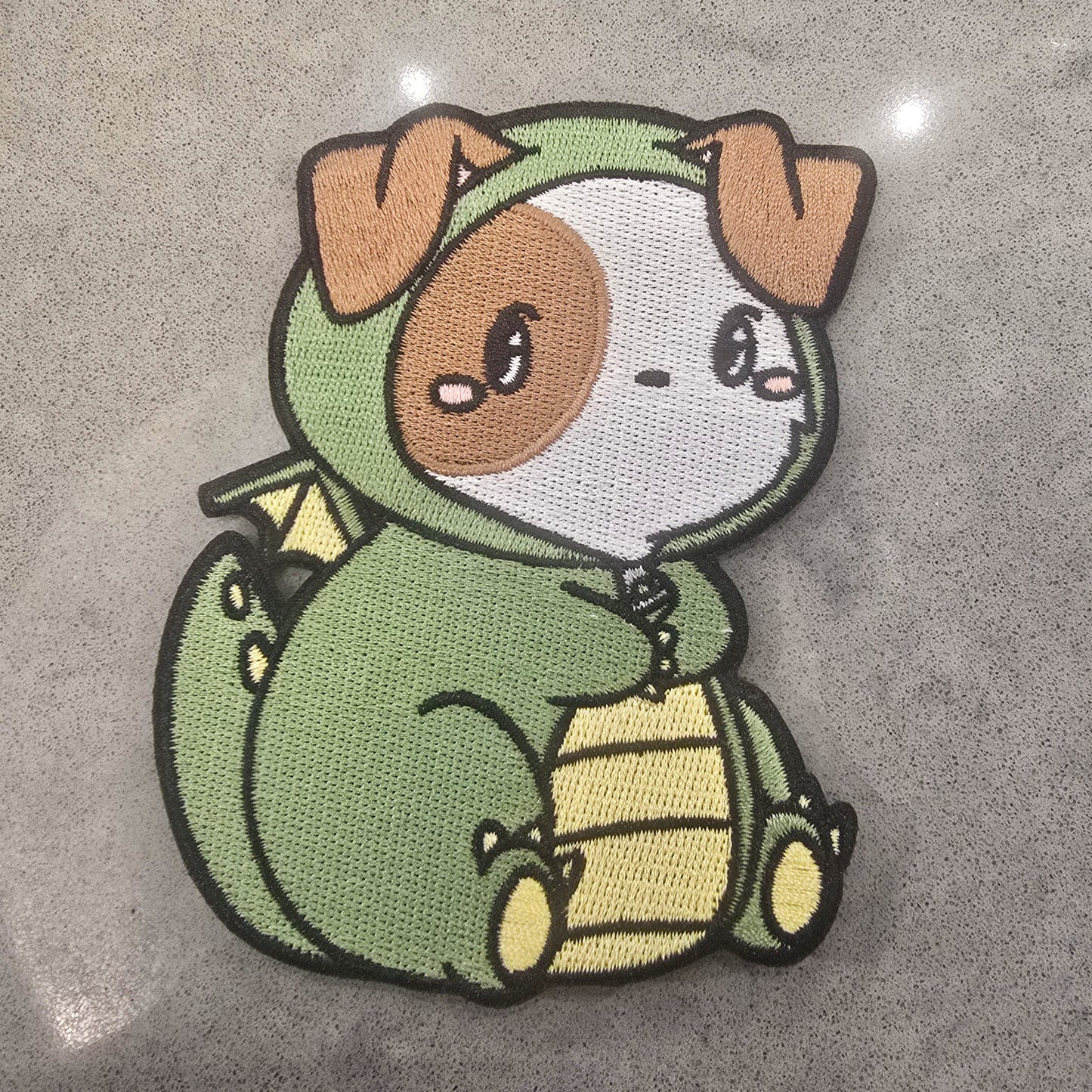 Dino Puppy Patch