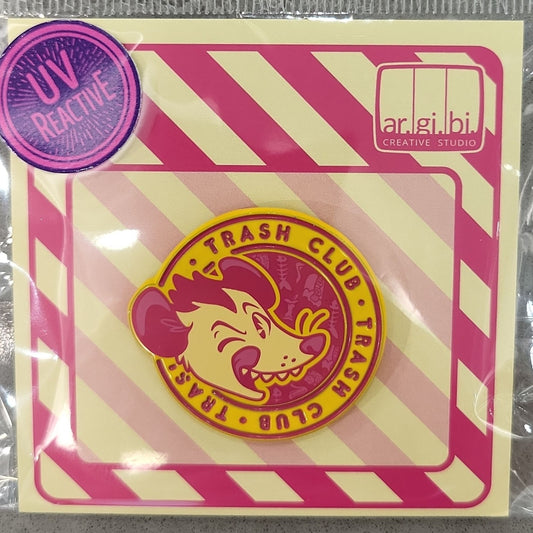 Trash Club Possum Enamel Pin