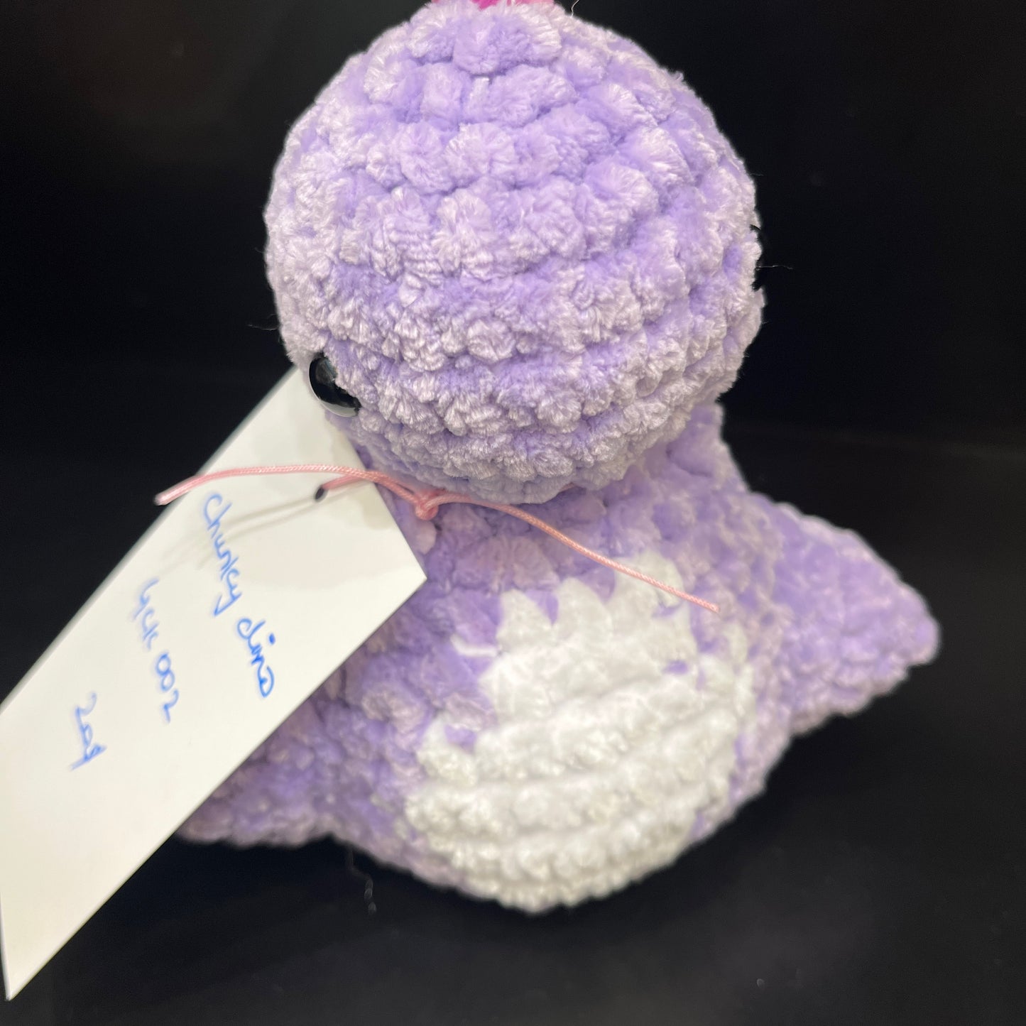 Chunky Dino crochet plush