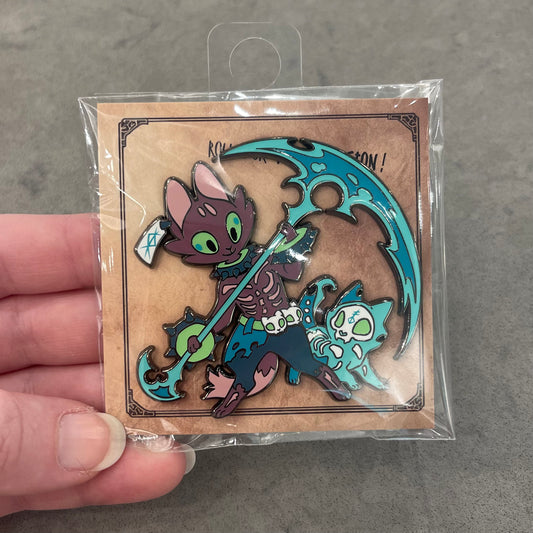 38C - Bones Enamel Pin