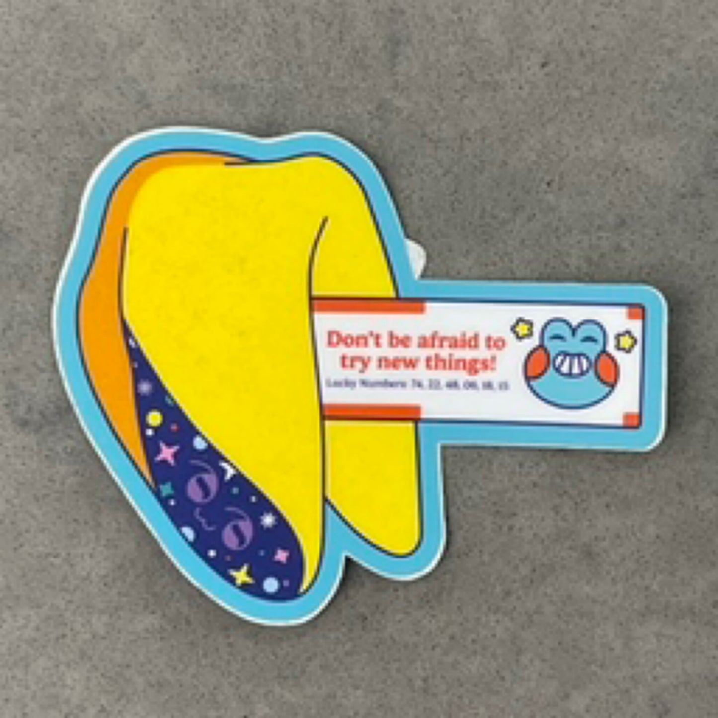 Froggy Fortune Sticker