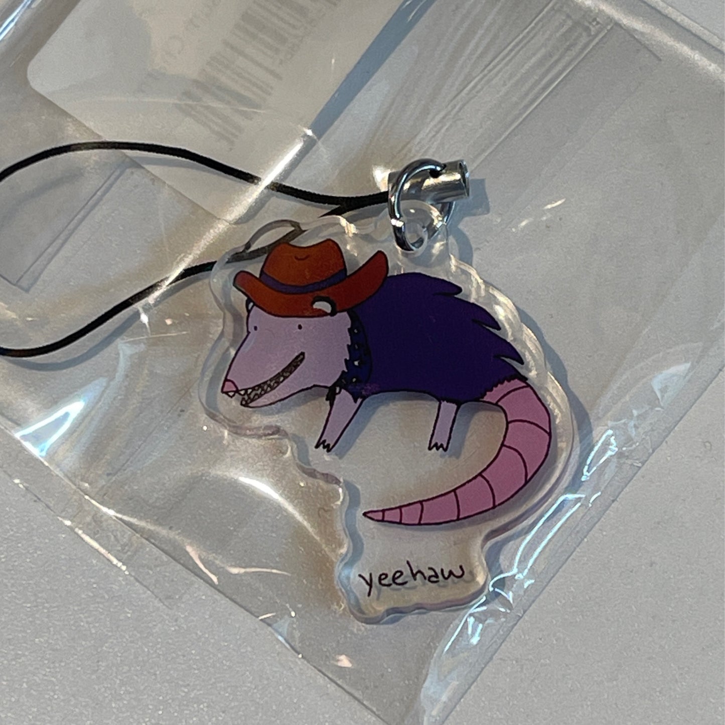 Yeehaw Possum Charm