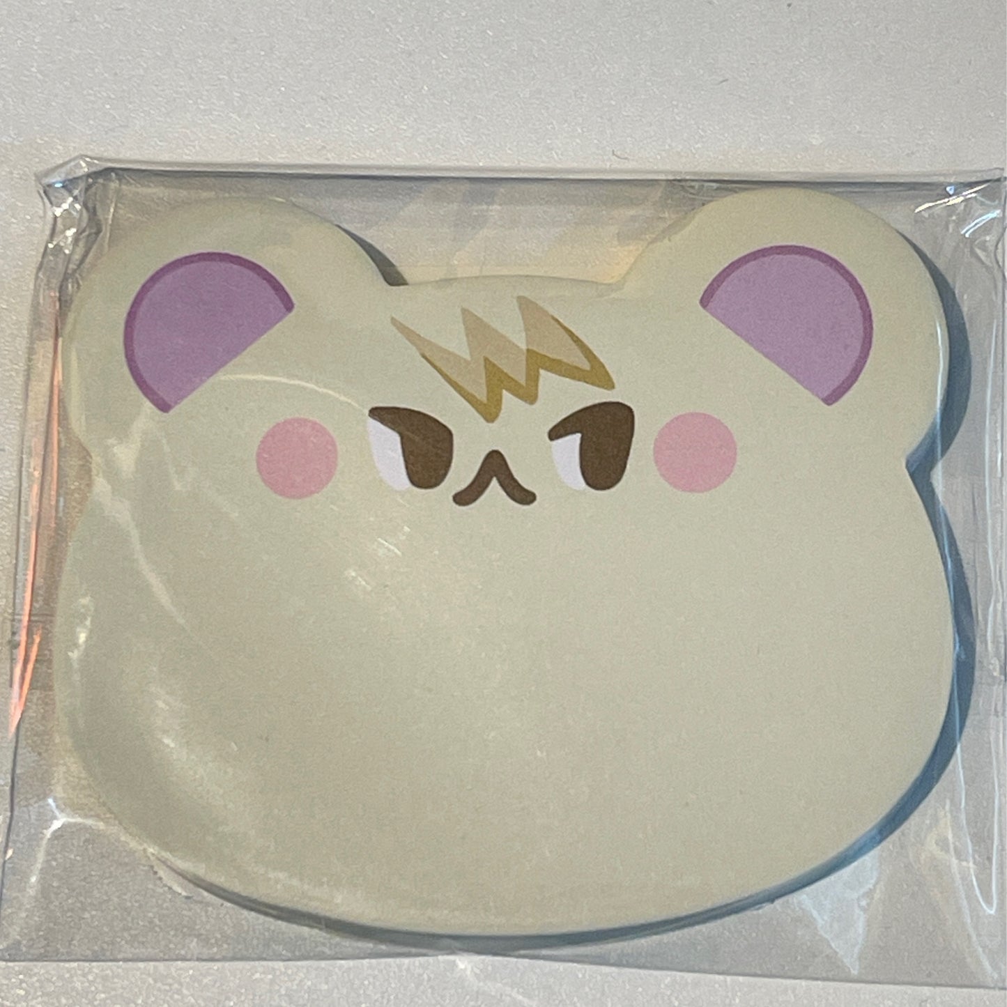 Marshall White Squirrel Sticky Notes