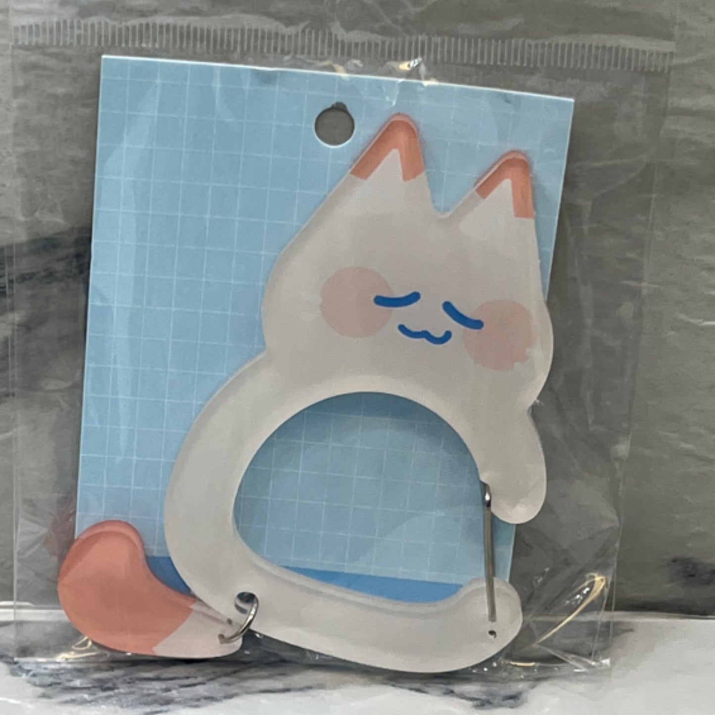 Siamese Cat Carabiner