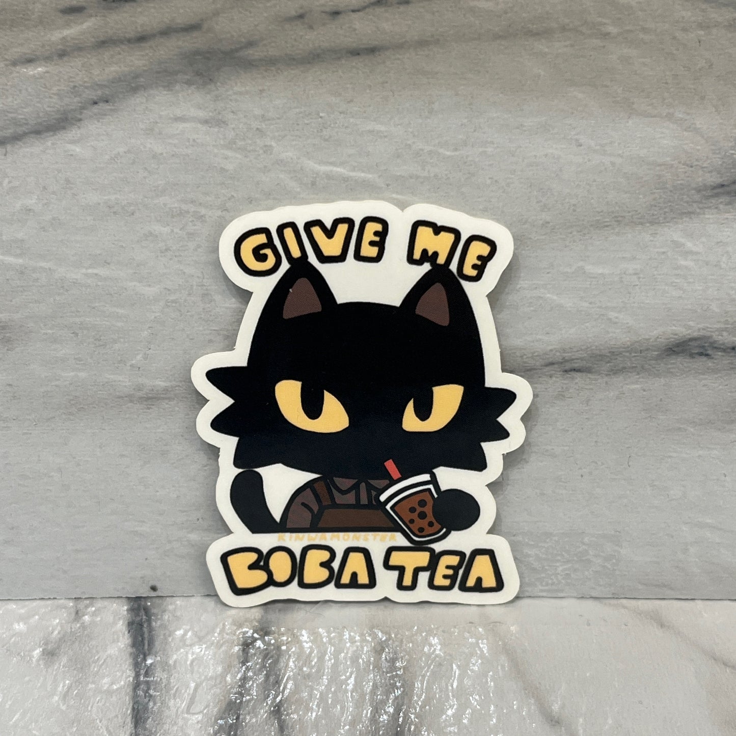 Give me Boba Tea Sticker