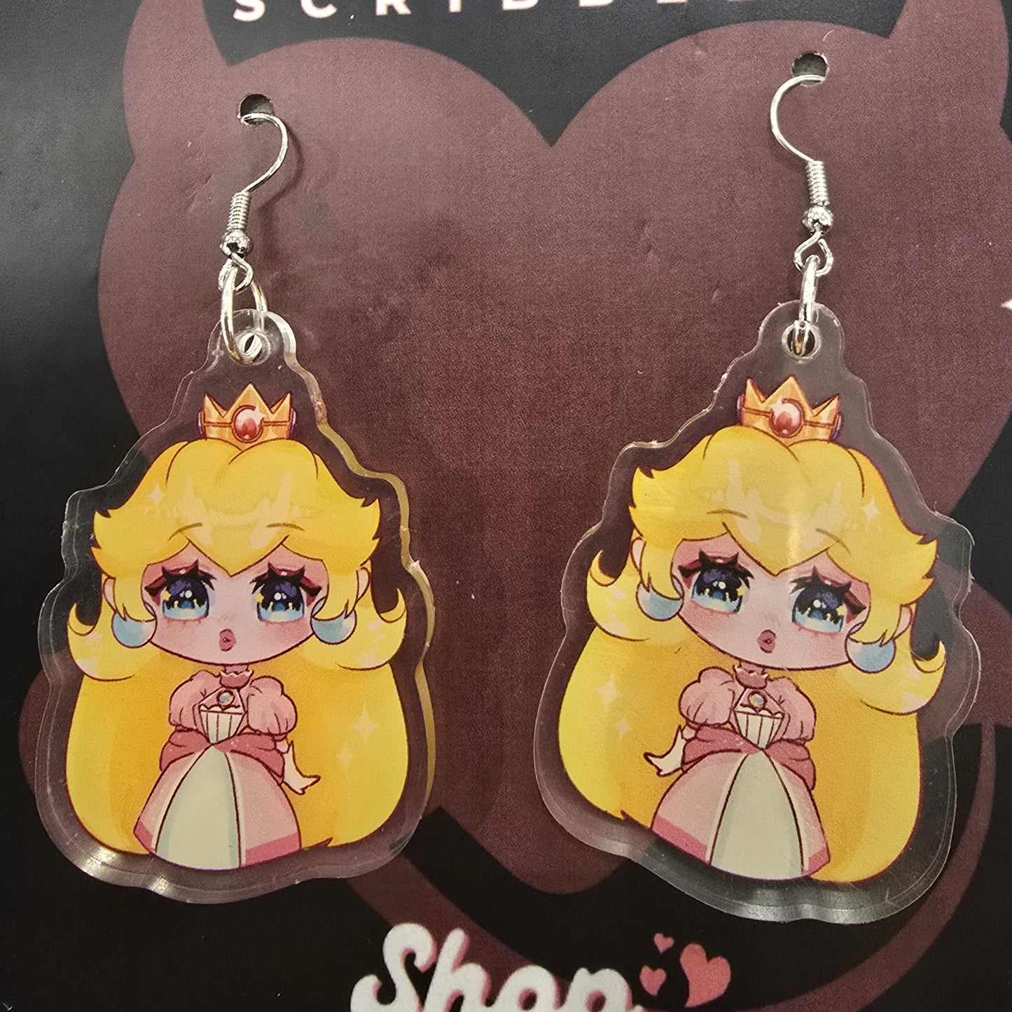 Peach Earrings