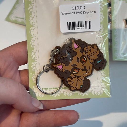 Werewolf PVC Keychain