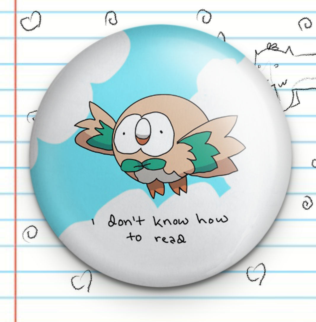 Rowlet Button