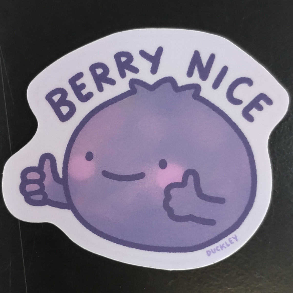 Berry Nice Vinyl Sticker