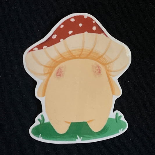 Mushboi Standing Sticker