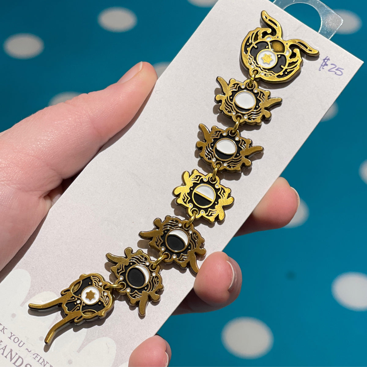 Moon Centipede Pin