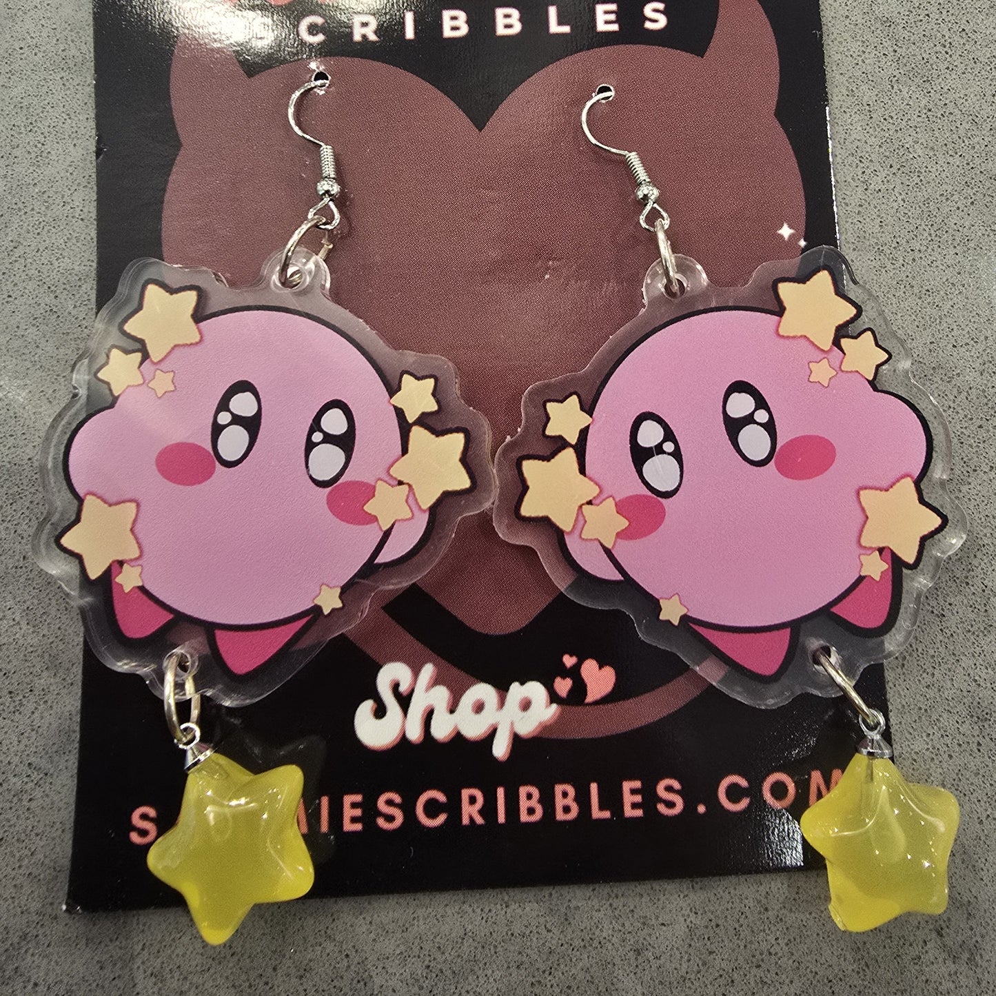 Star Kirby Earrings