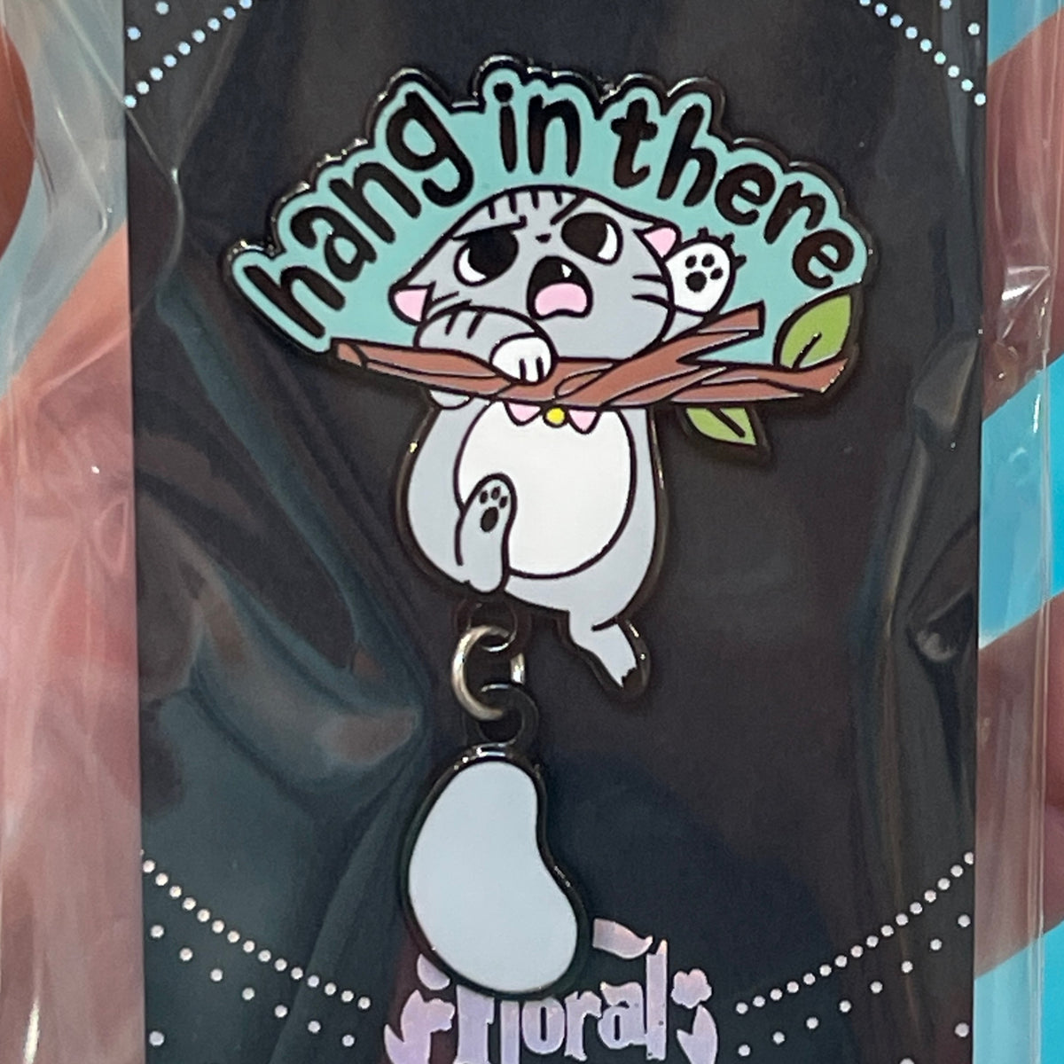 Hang in There Enamel Pin