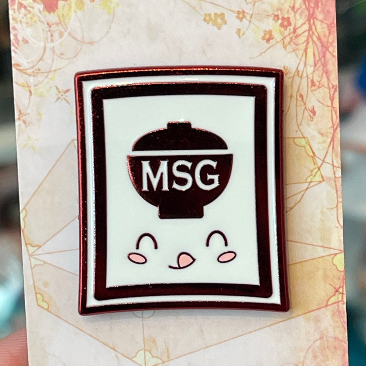 MSG Enamel Pin Enamel Pin