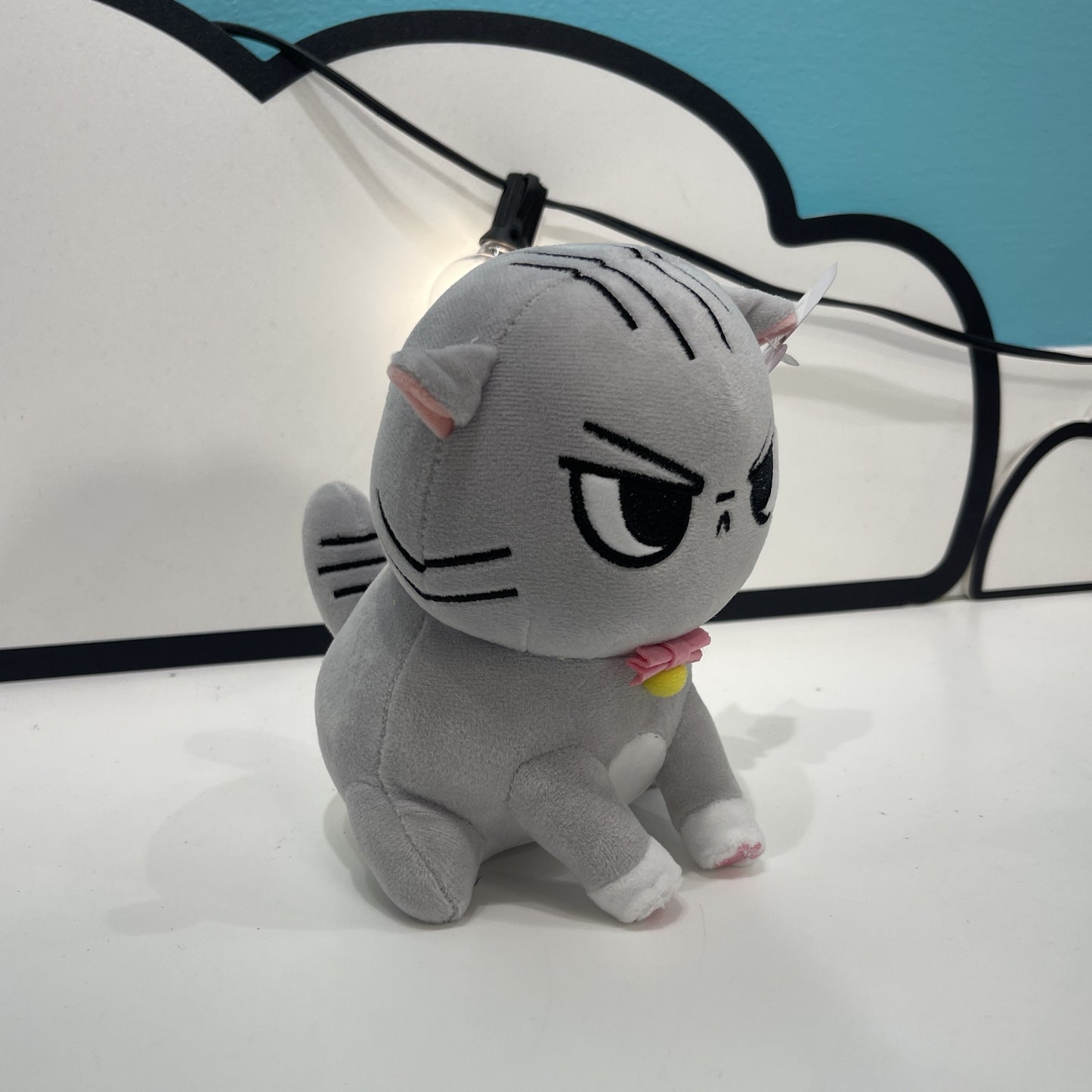 Angry Cat - Gray Tabby
