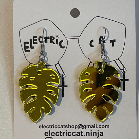 Yellow Monsteras