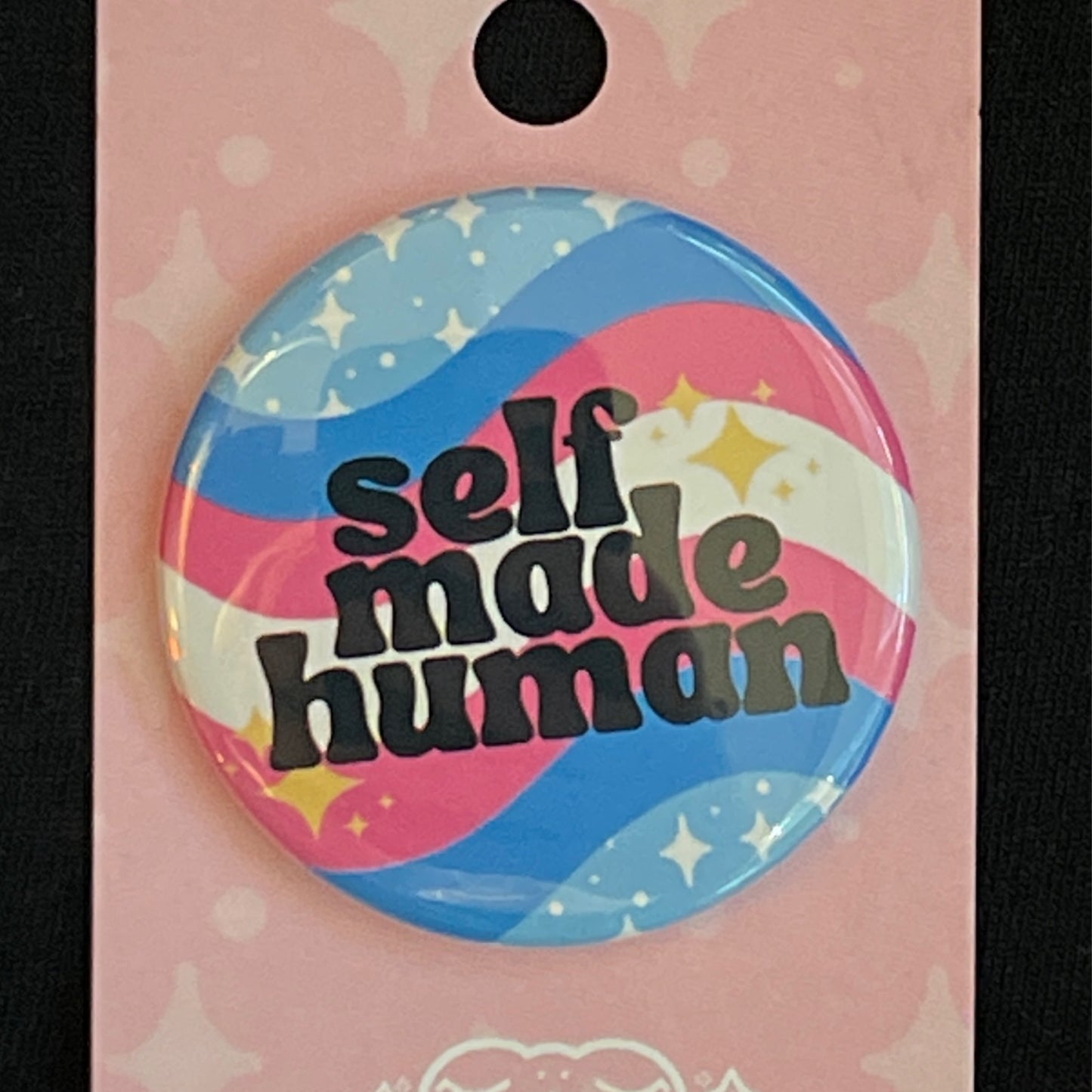 Self Made Human Button