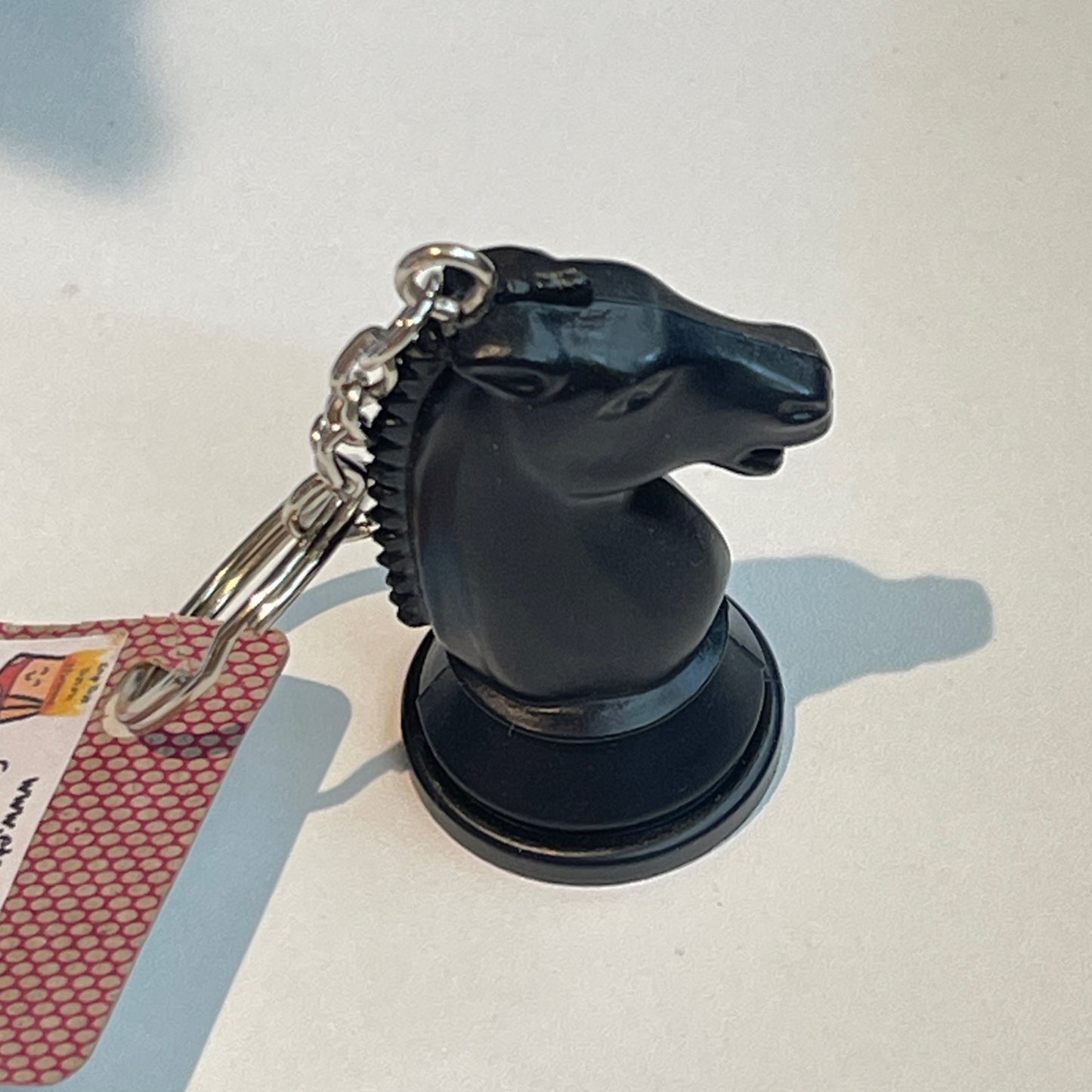 Chess Black Knight Keychain