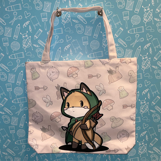 Archer Fox Tote Bag