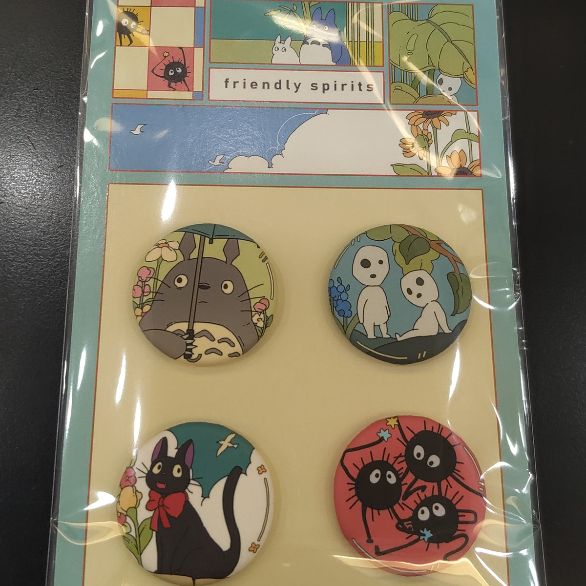 Friendly Spirits Button Pack
