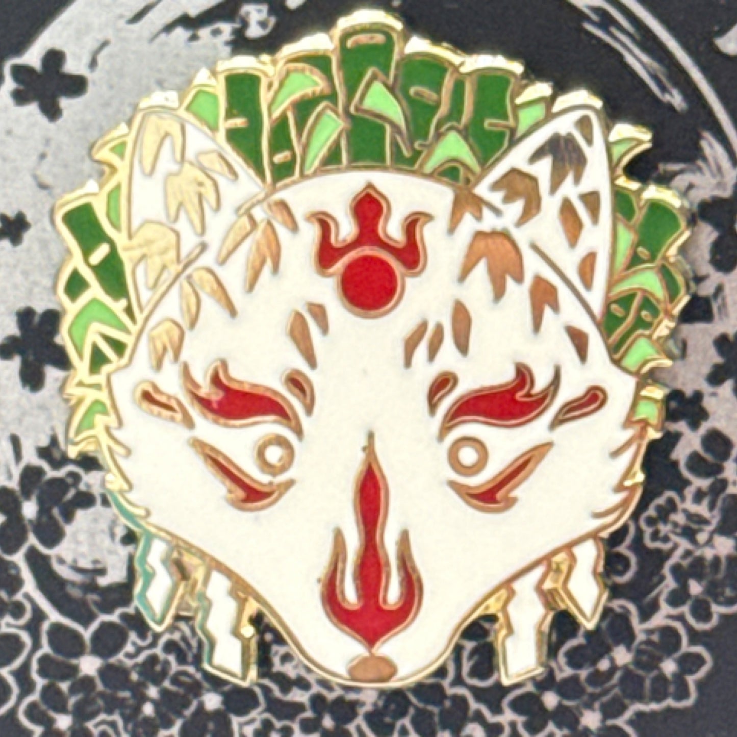 Bamboo Enamel Pin